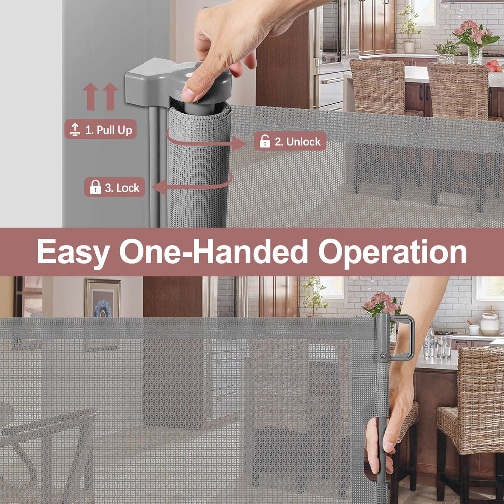 KISKIZ adjustable-baseboard mount adapting to different baseboards for safe installation.