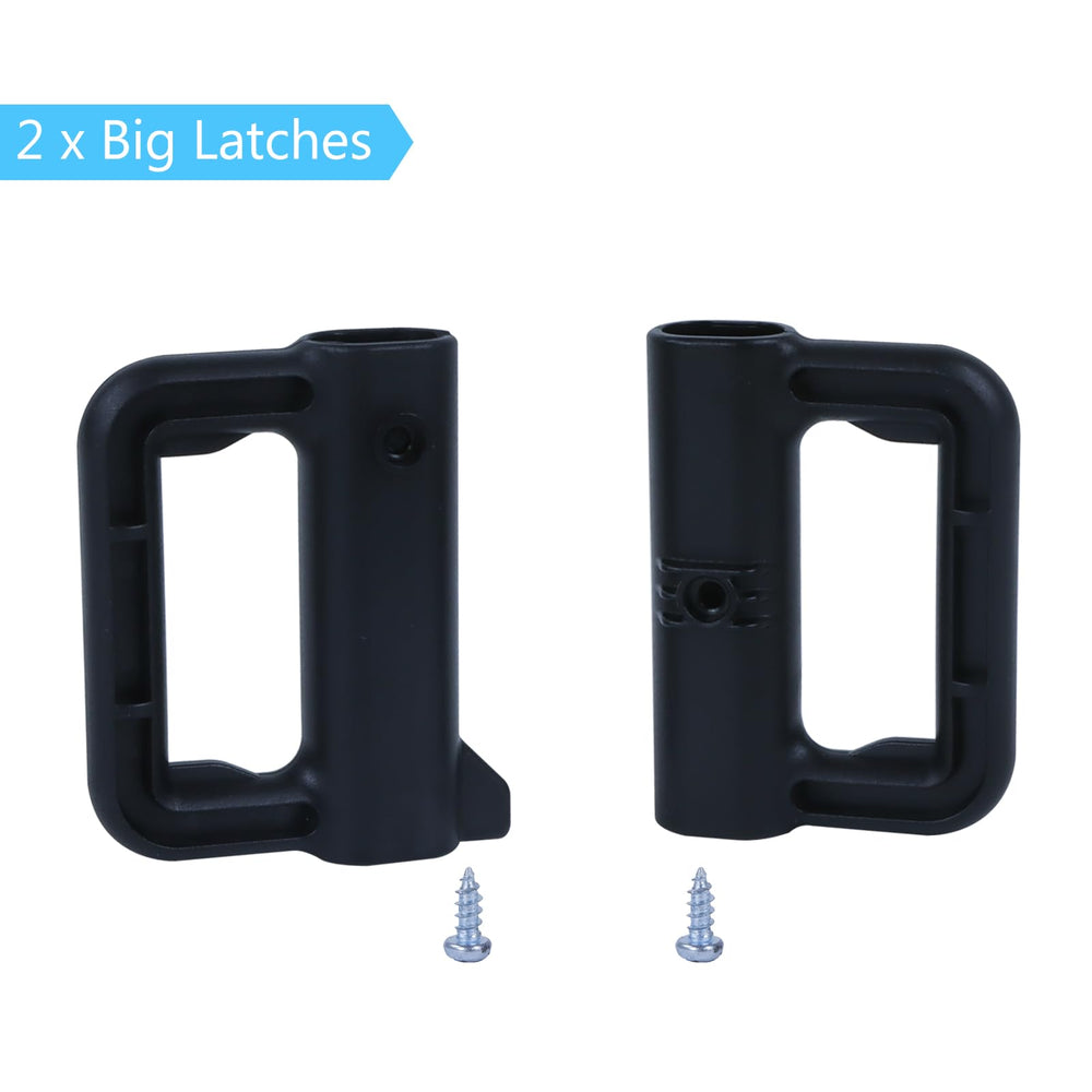 KISKIZ black bottom mounting bracket ensures reliable ground attachment