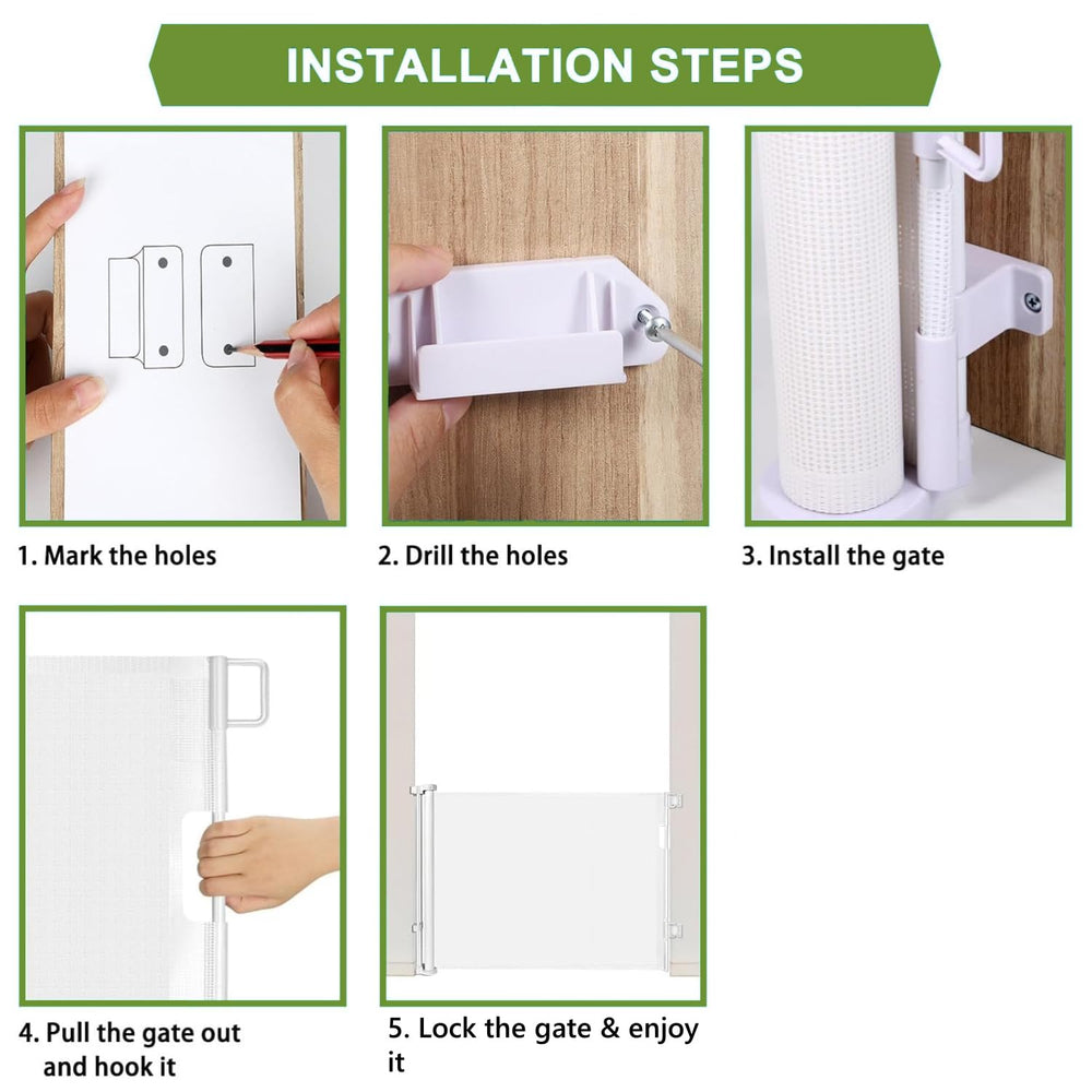 KISKIZ easy installation with included hardware for quick setup.
