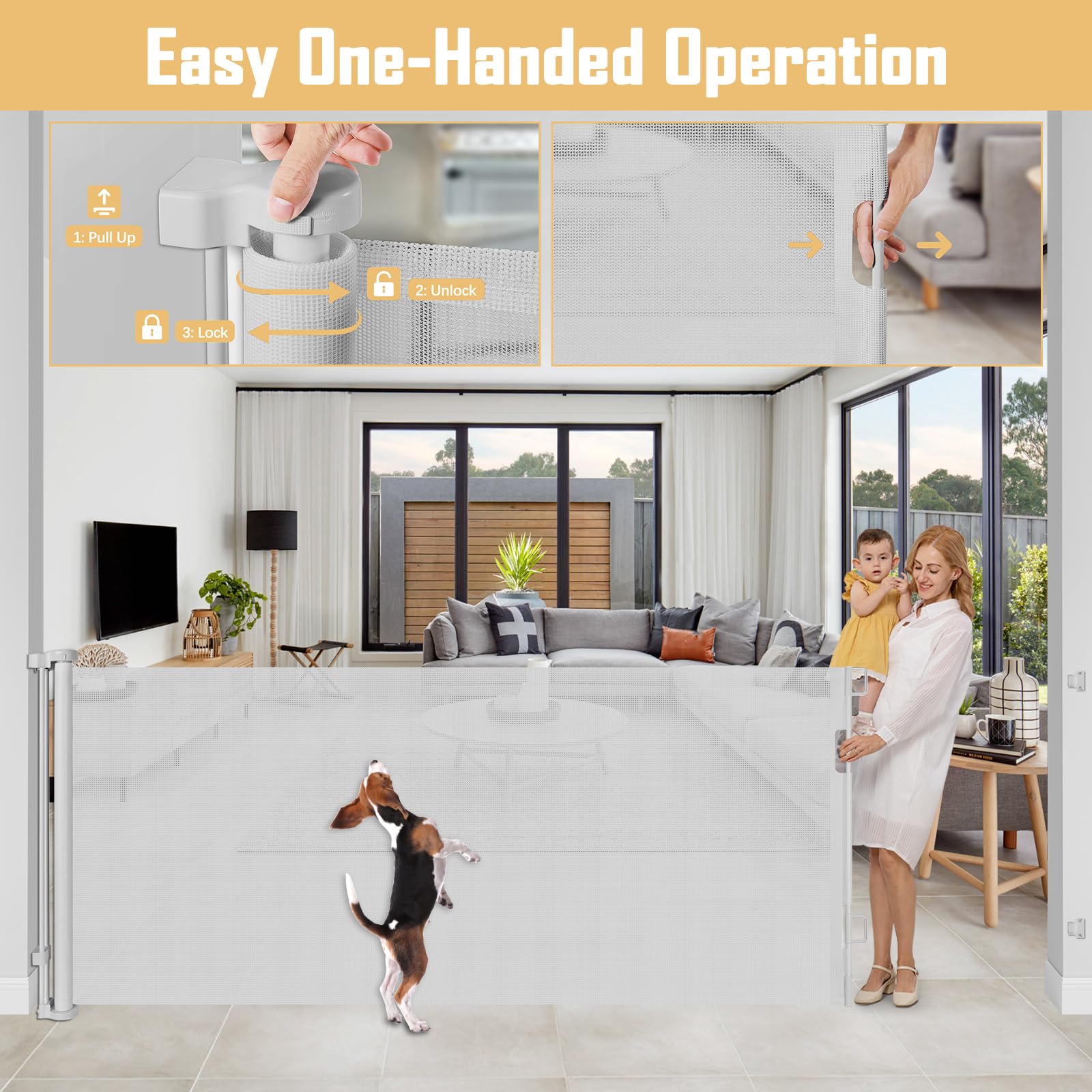 KISKIZ baseboard-adjustable hardware ready to fit baseboards