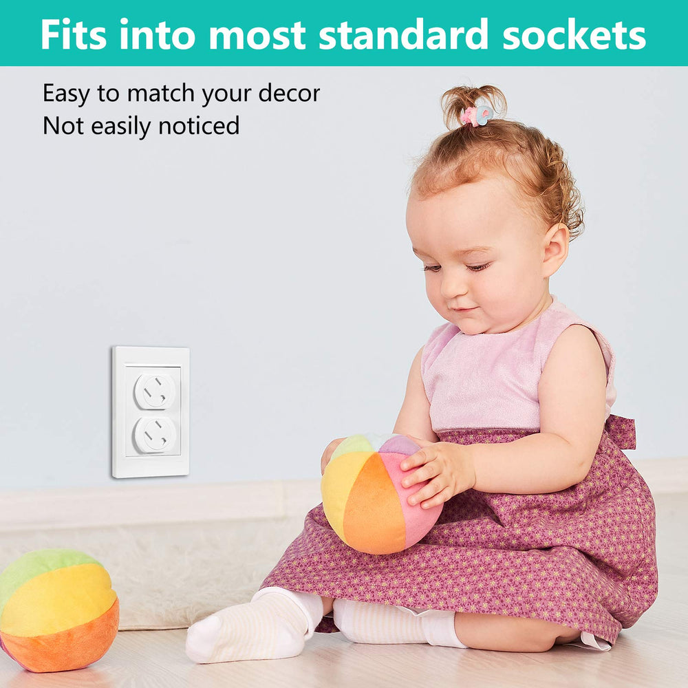 KISKIZ outlet covers 18-pack for comprehensive home protection