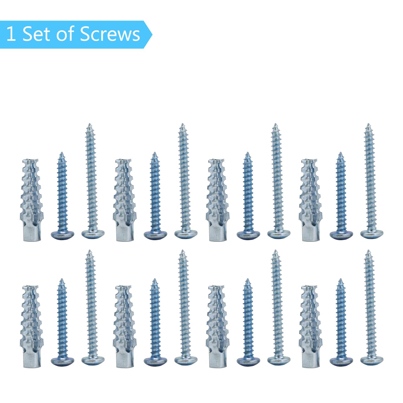 KISKIZ replacement parts kit includes all mounting hardware for quick, tool-friendly repairs.