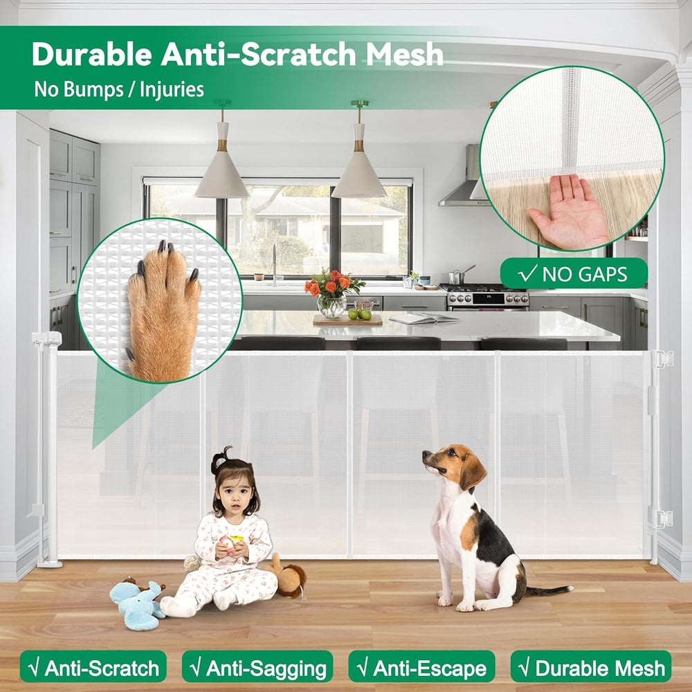 KISKIZ retractable design saved-space image communicates easy storage when not in use.