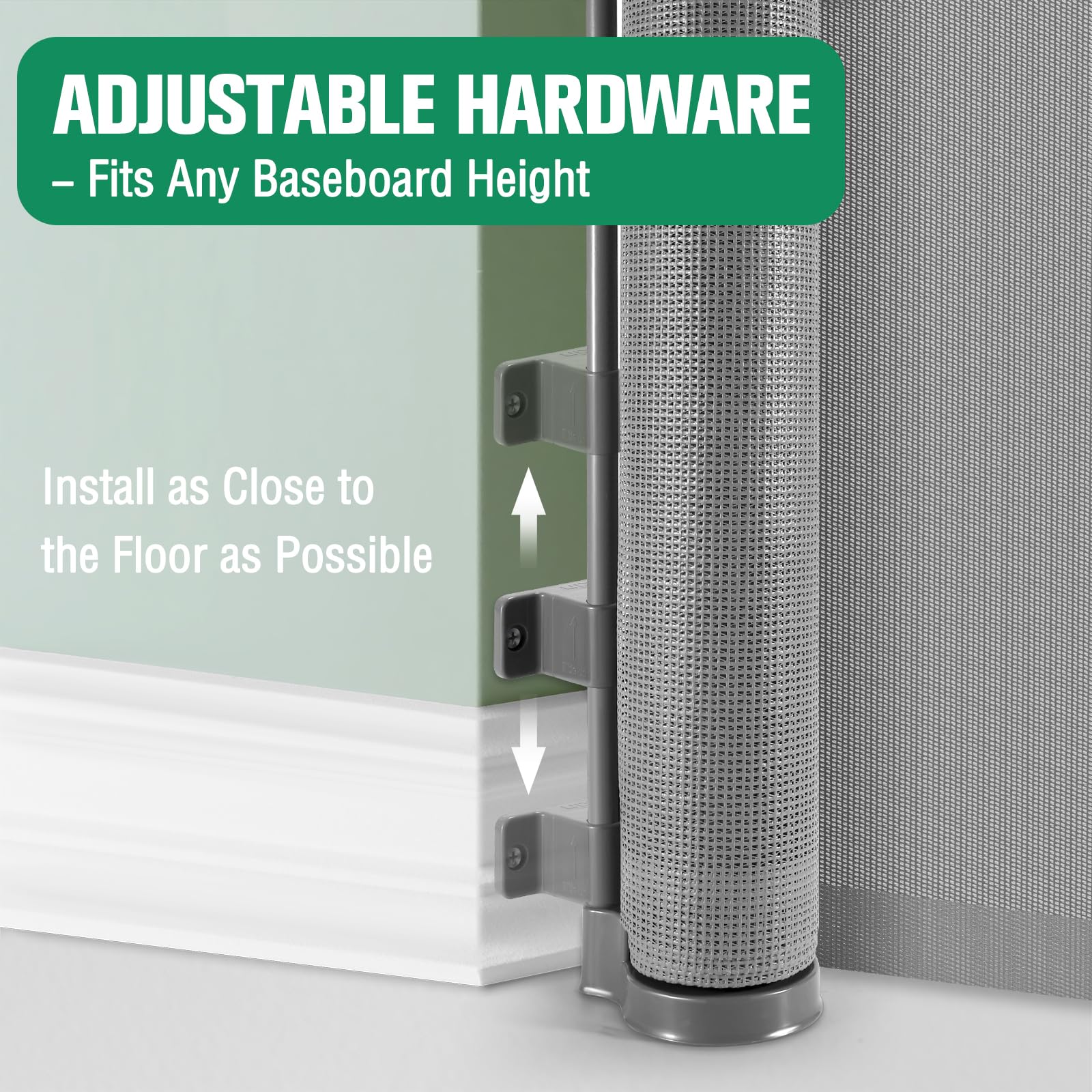 KISKIZ safety-standard tested for peace of mind in homes with stairs.