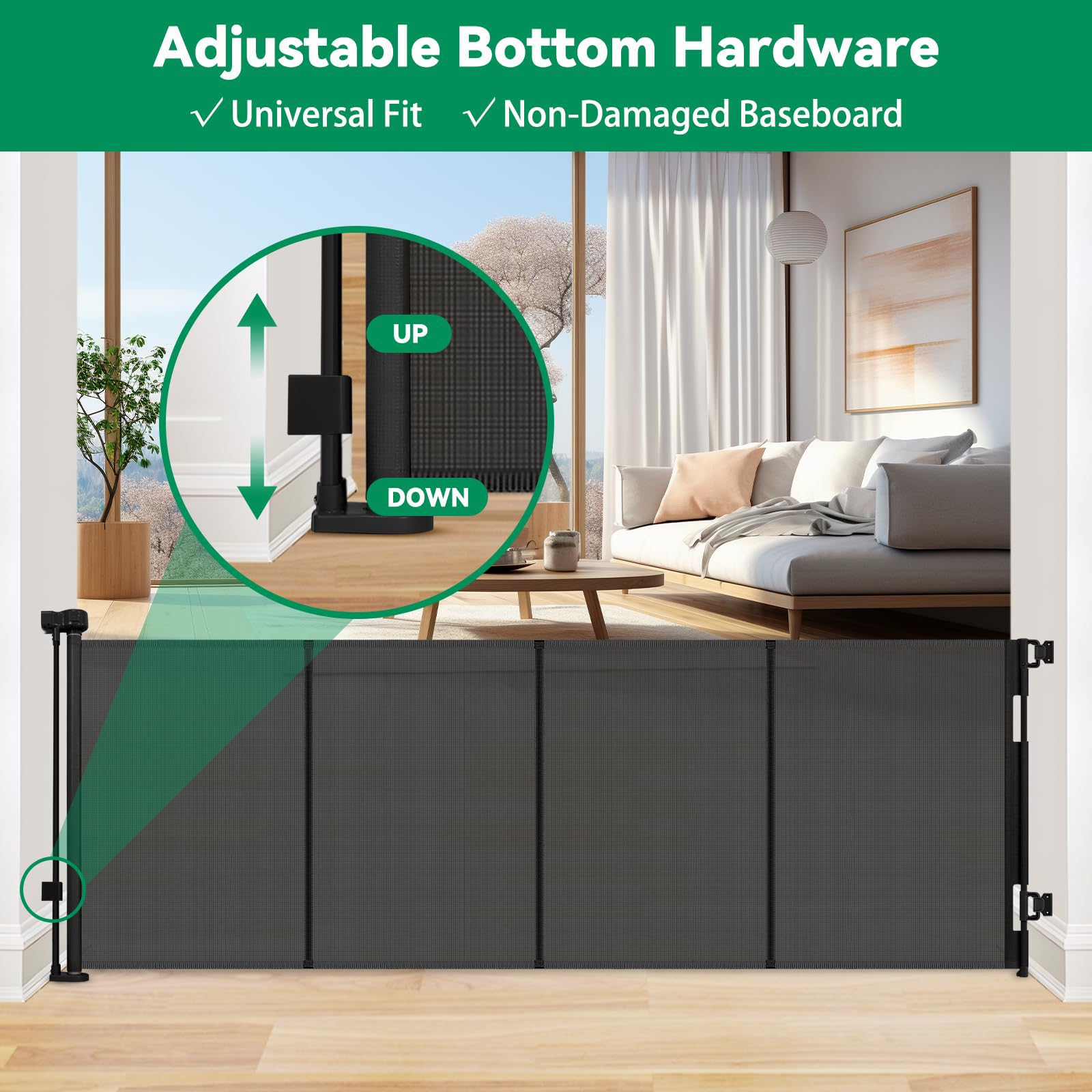 KISKIZ safety-tested gate meets ASTM and EN standards for peace of mind.