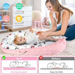 KISS GOLD Baby Lounger thickened mattress cushions playtime with cozy support