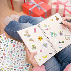 Kisston baby calendar stickers 24-sheets emphasize memory-keeping through scrapbooking and invitations