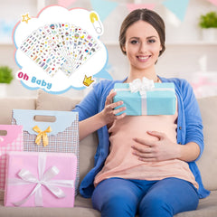 Kisston baby calendar stickers package side shows easy-peel sheets for quick journaling and crafts
