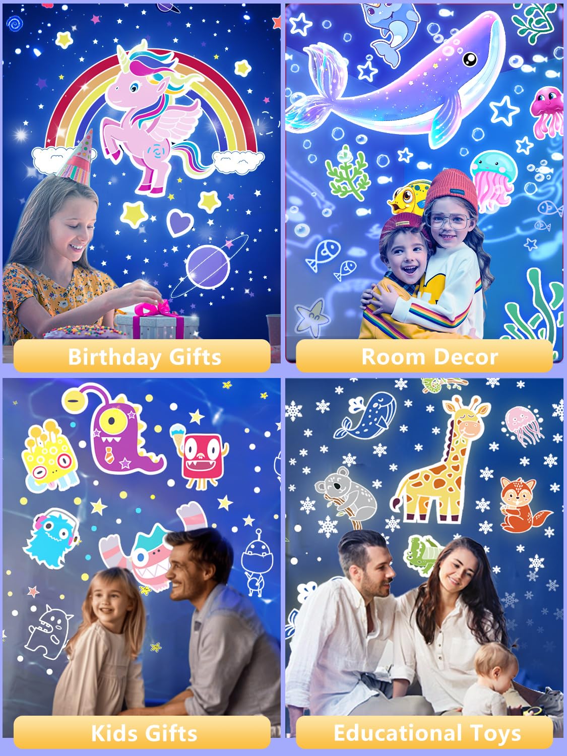 KISTRA nursery-friendly night light doubles as decor for bedrooms