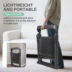 Kisuplus 6-in-1 high chair step stool helps kids reach the sink confidently.