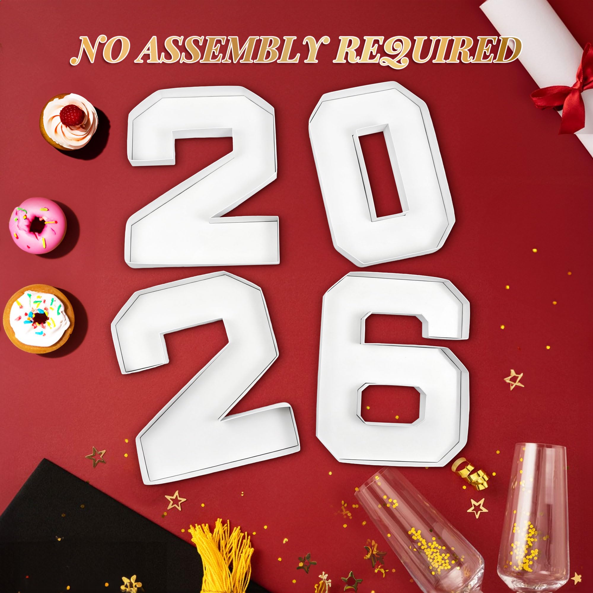 KitChocoLot 2026 numbers tray open display emphasizes fillable candy options.