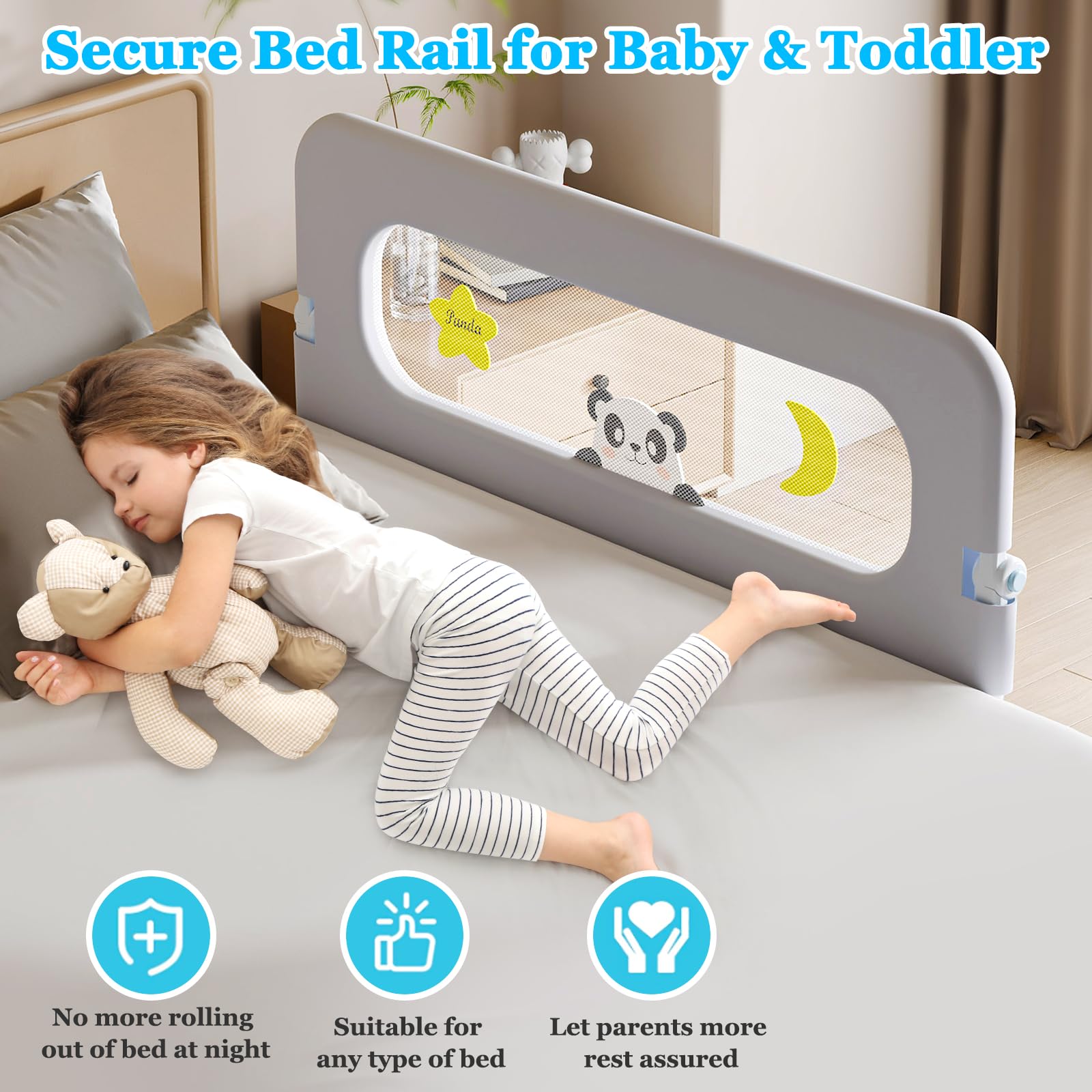 Kitiver removable cover allows easy washing after teething or spills