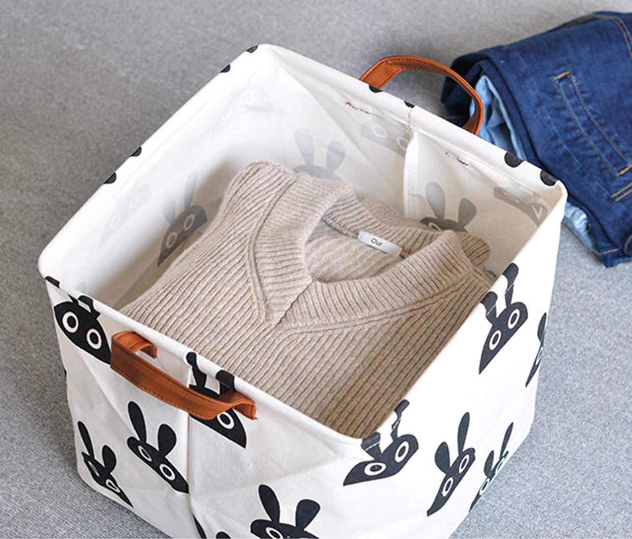KIUATSJR laundry storage bin helps sorting and transport after laundry