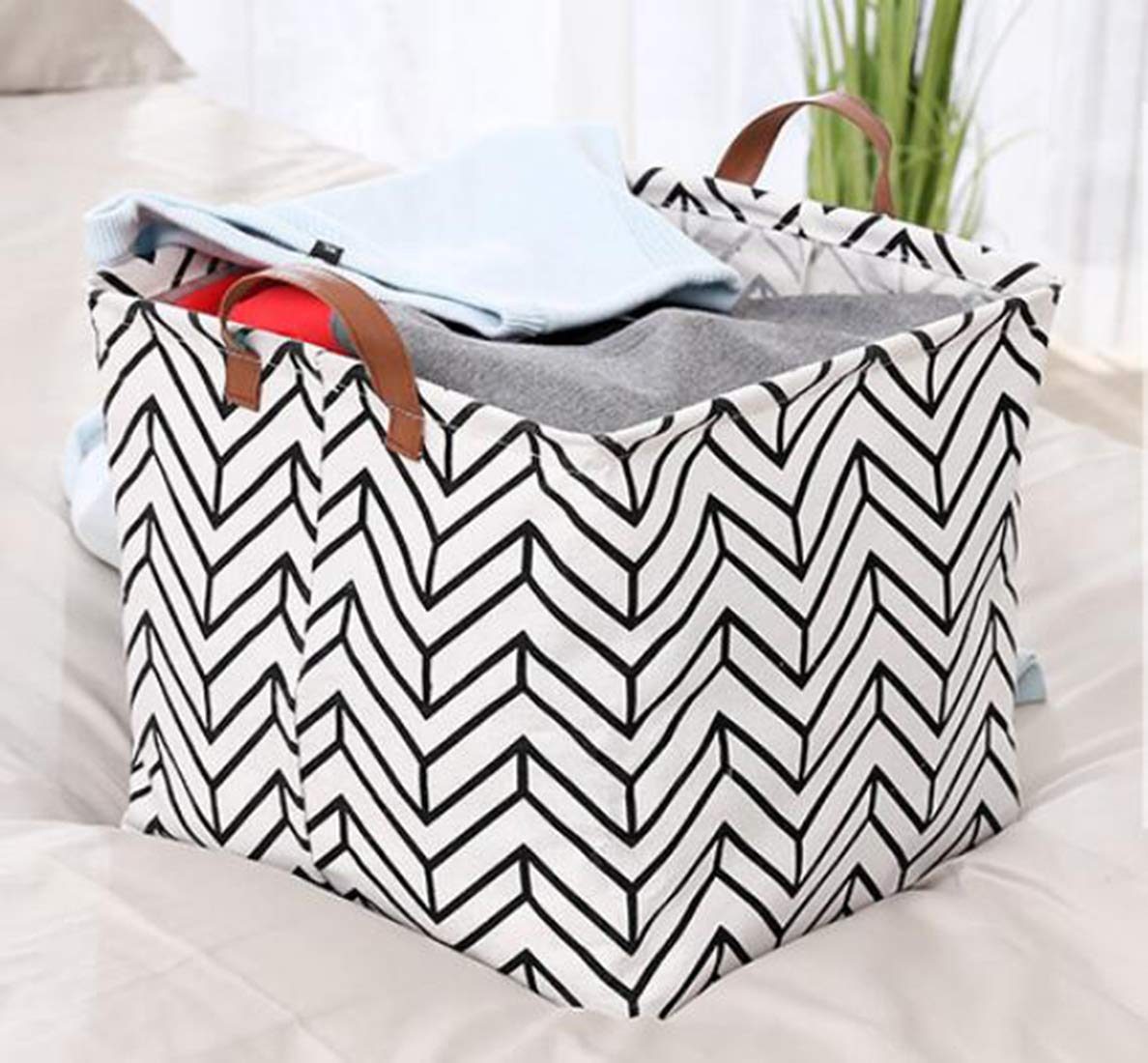 KIUATSJR square storage basket toy-organization is perfect for toy bins and kids' rooms.