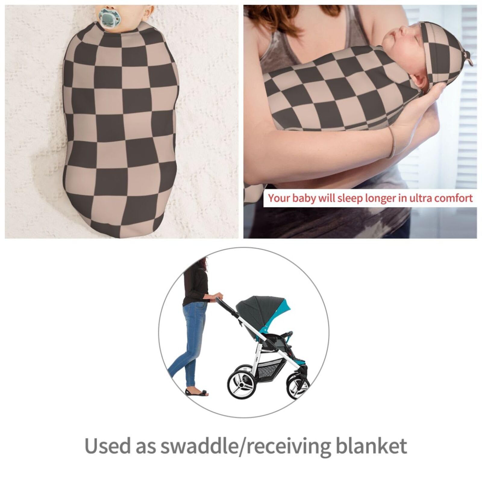 KiuLoam adjustable knot feature close-up demonstrates secure swaddling