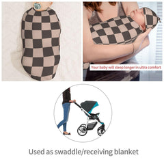 KiuLoam adjustable knot feature close-up demonstrates secure swaddling