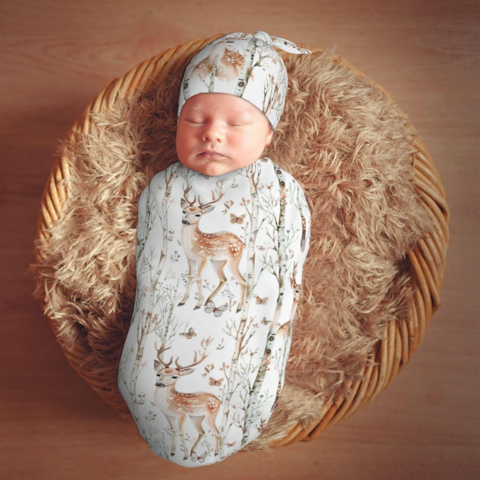 Kiuloam baby photography prop swaddle ideal for memorable first photos.