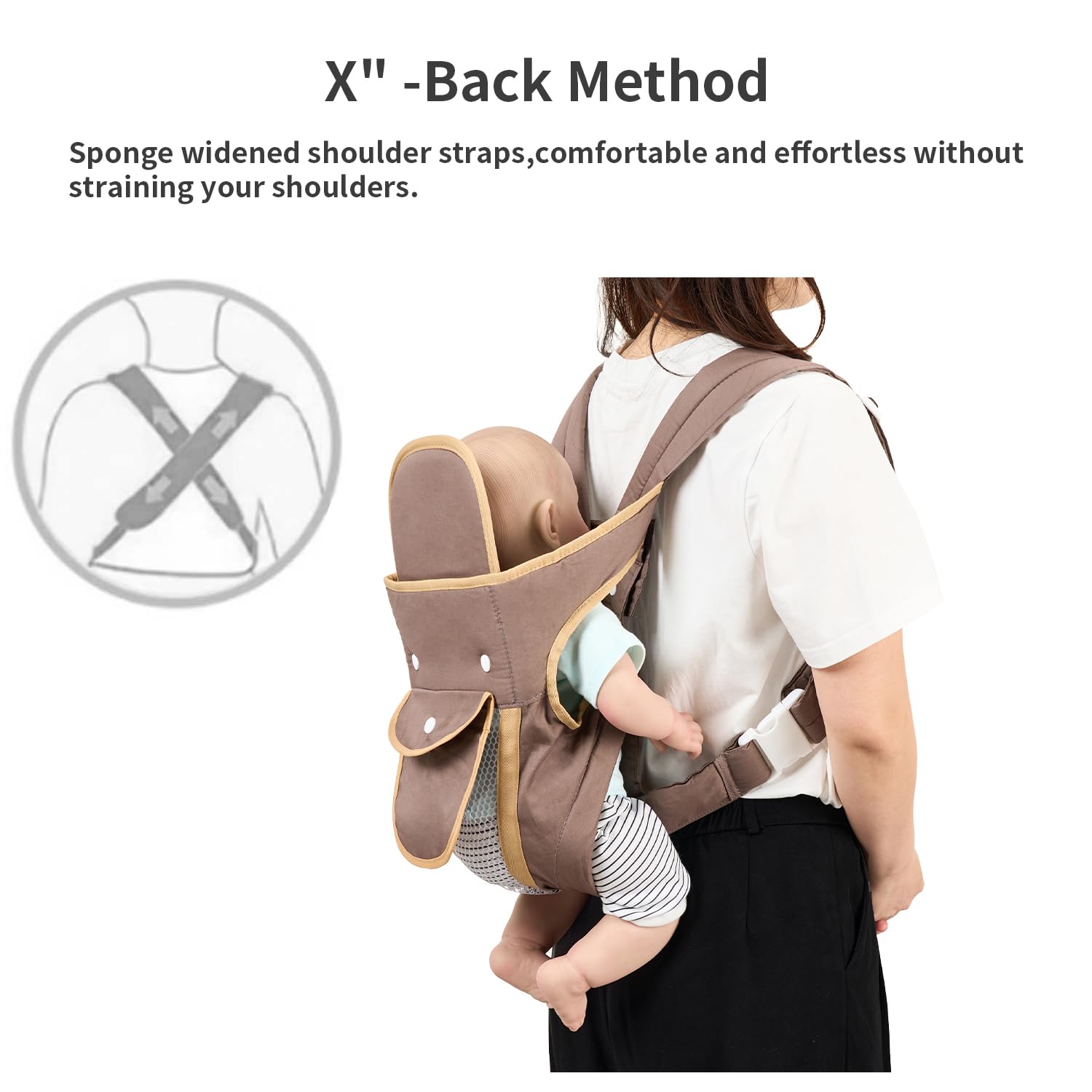 KIYUMI Baby Sling Carrier gift-ready packaging illustrating the gifting option
