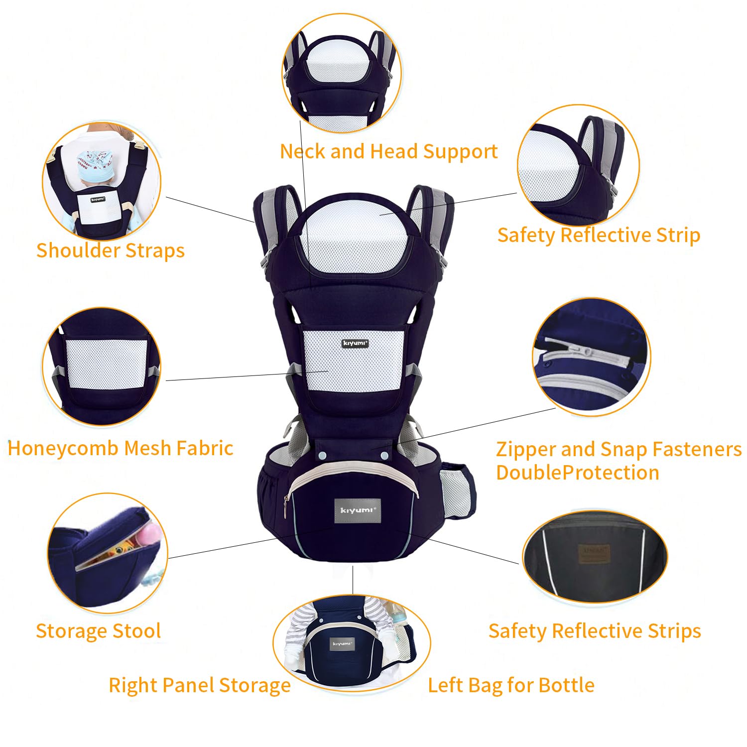 KIYUMI newborn-to-toddler range uses skin-friendly fabric