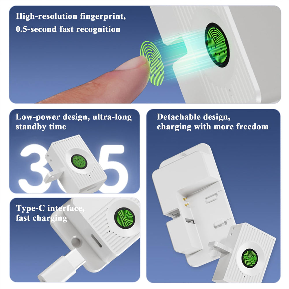KIZZHISI adhesive fridge lock with no drilling keeps surfaces intact.