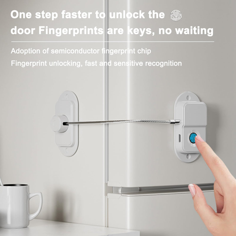 KIZZHISI baby-proofing locks illustrate safer kitchen and home organization