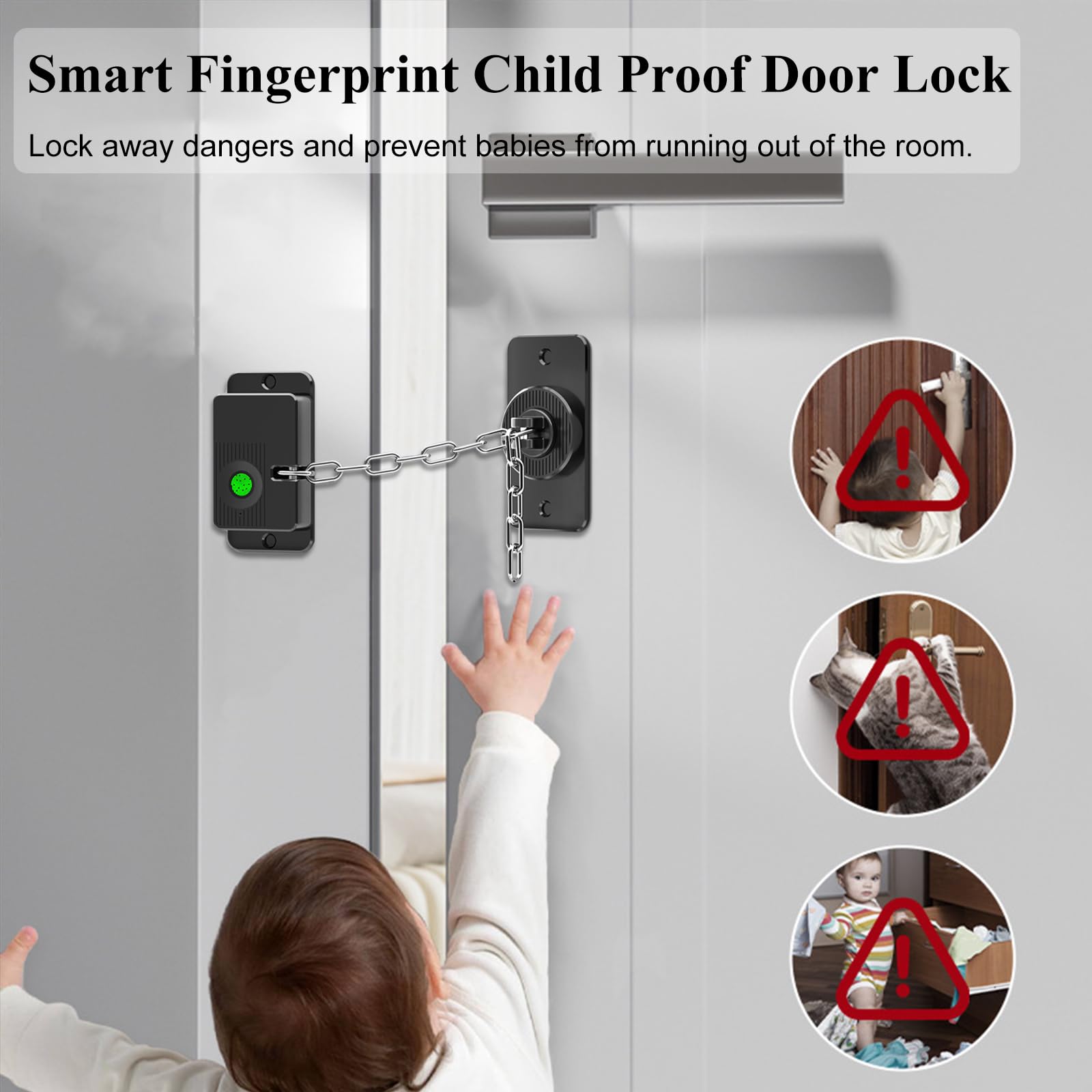 KIZZHISI fingerprint-lock-cabinet secures storage without drilling