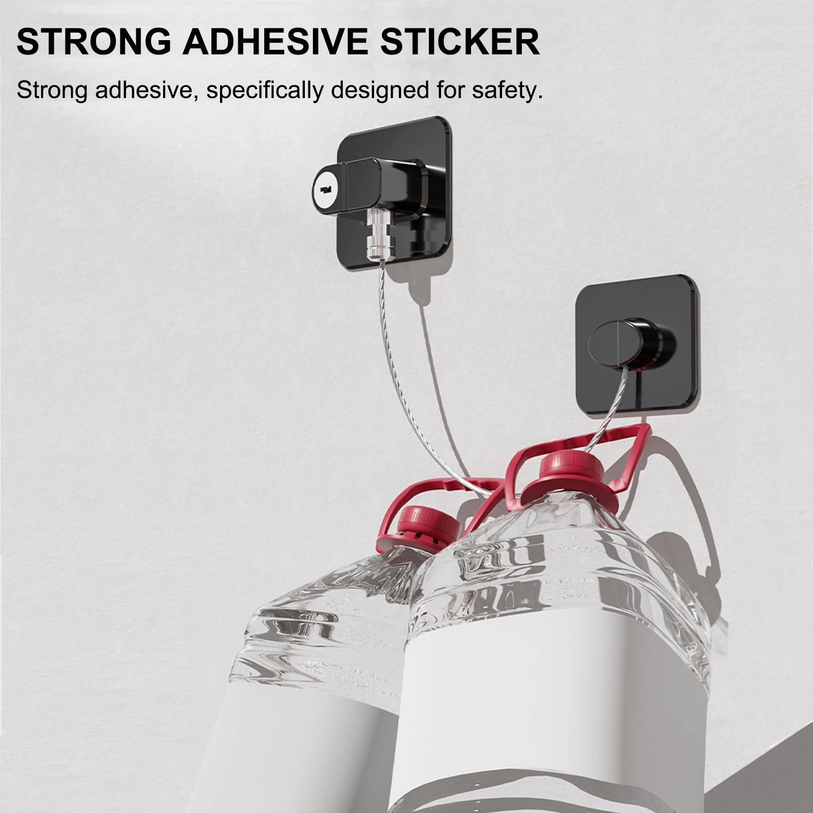 KIZZHISI fridge lock 2pack complements modern kitchen organization