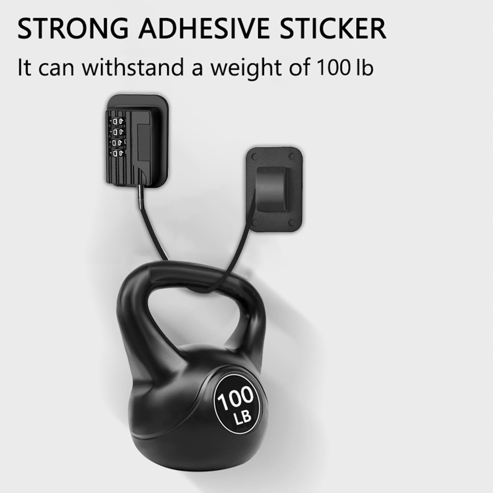 KIZZHISI adhesive installation demonstrates tool-free setup for renters