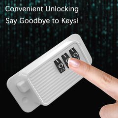 KIZZHISI fridge lock installation no drill demonstrates adhesive simplicity and damage-free mounting.