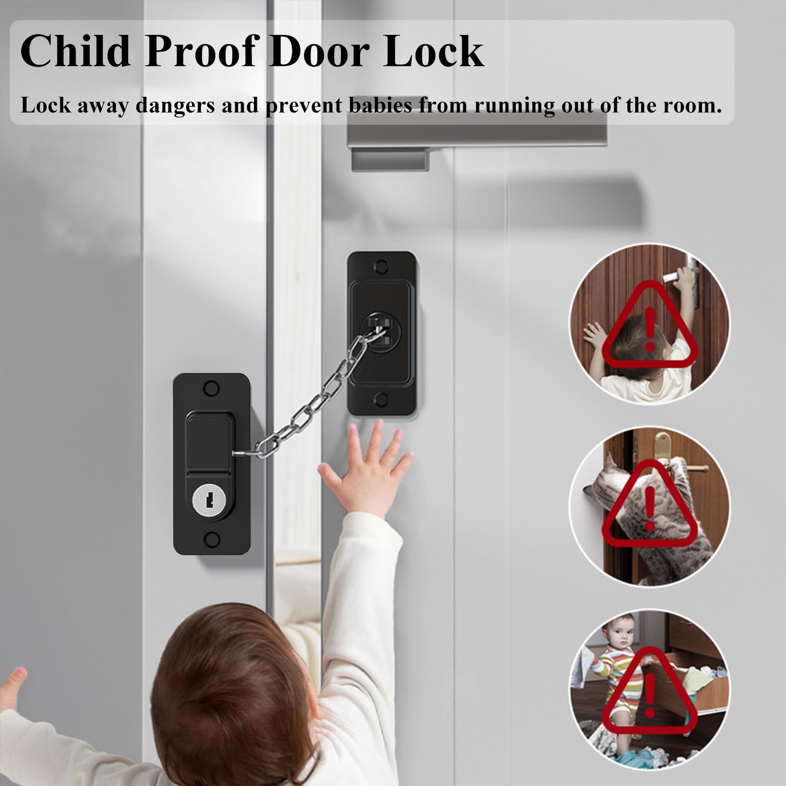 kizzhisi multi-purpose lock used on cabinet or fridge door