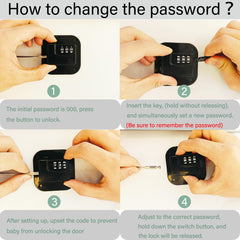 KIZZHISI lock on drawer illustrating multi-furniture use