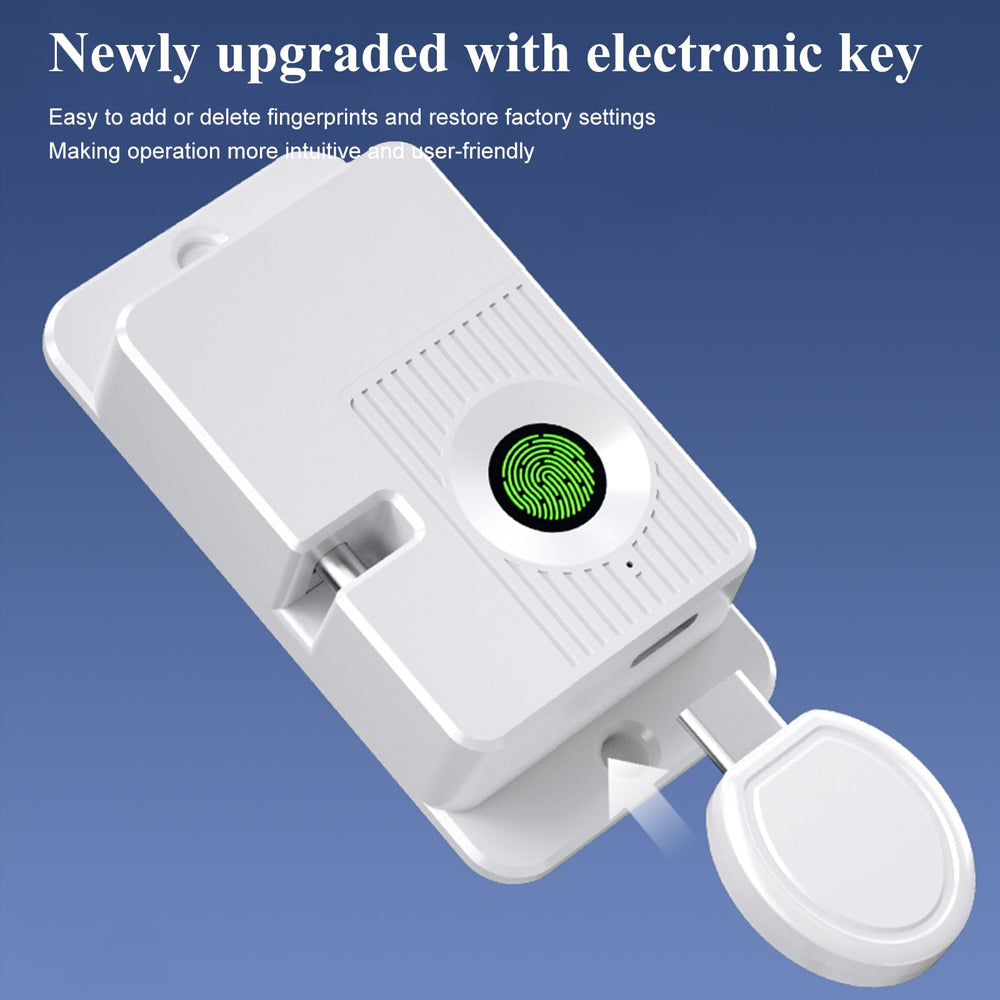 KIZZHISI Type-C charging support keeps the lock ready with low power usage.