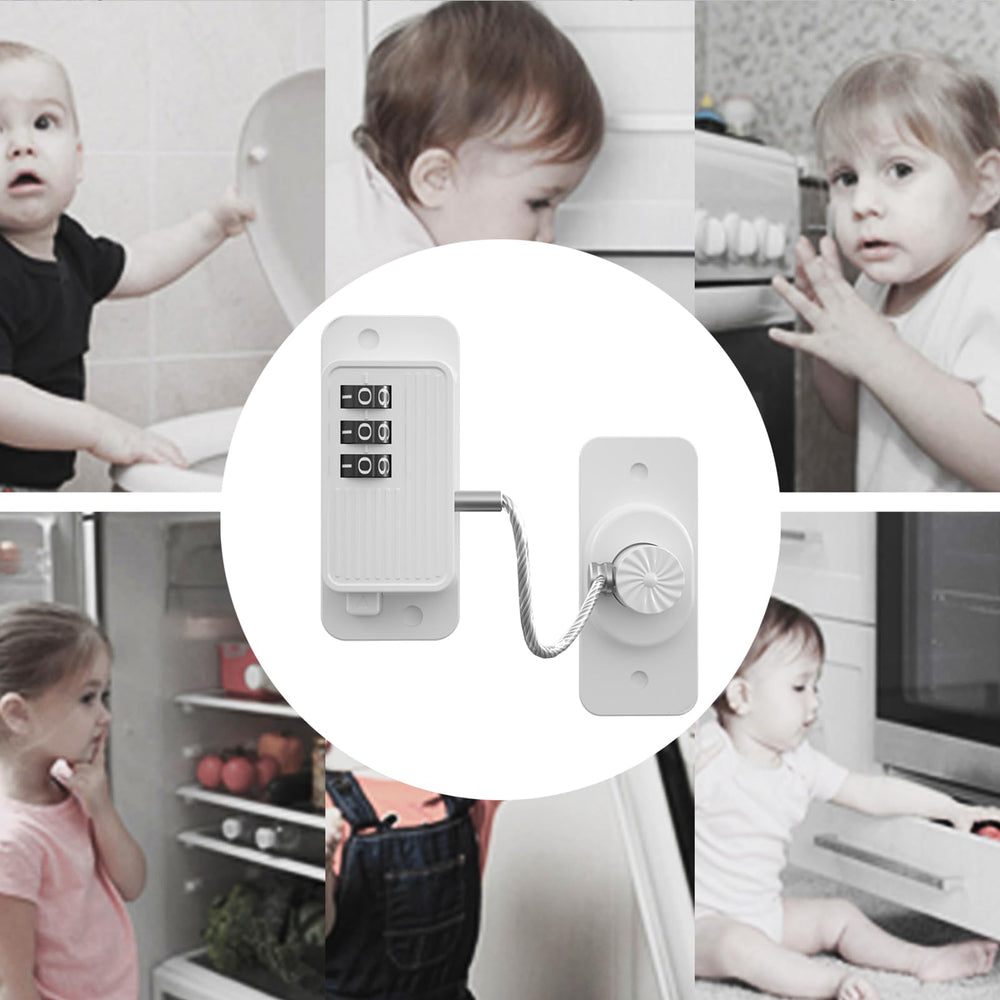 KIZZHISI window lock application shows versatility for child safety beyond furniture.