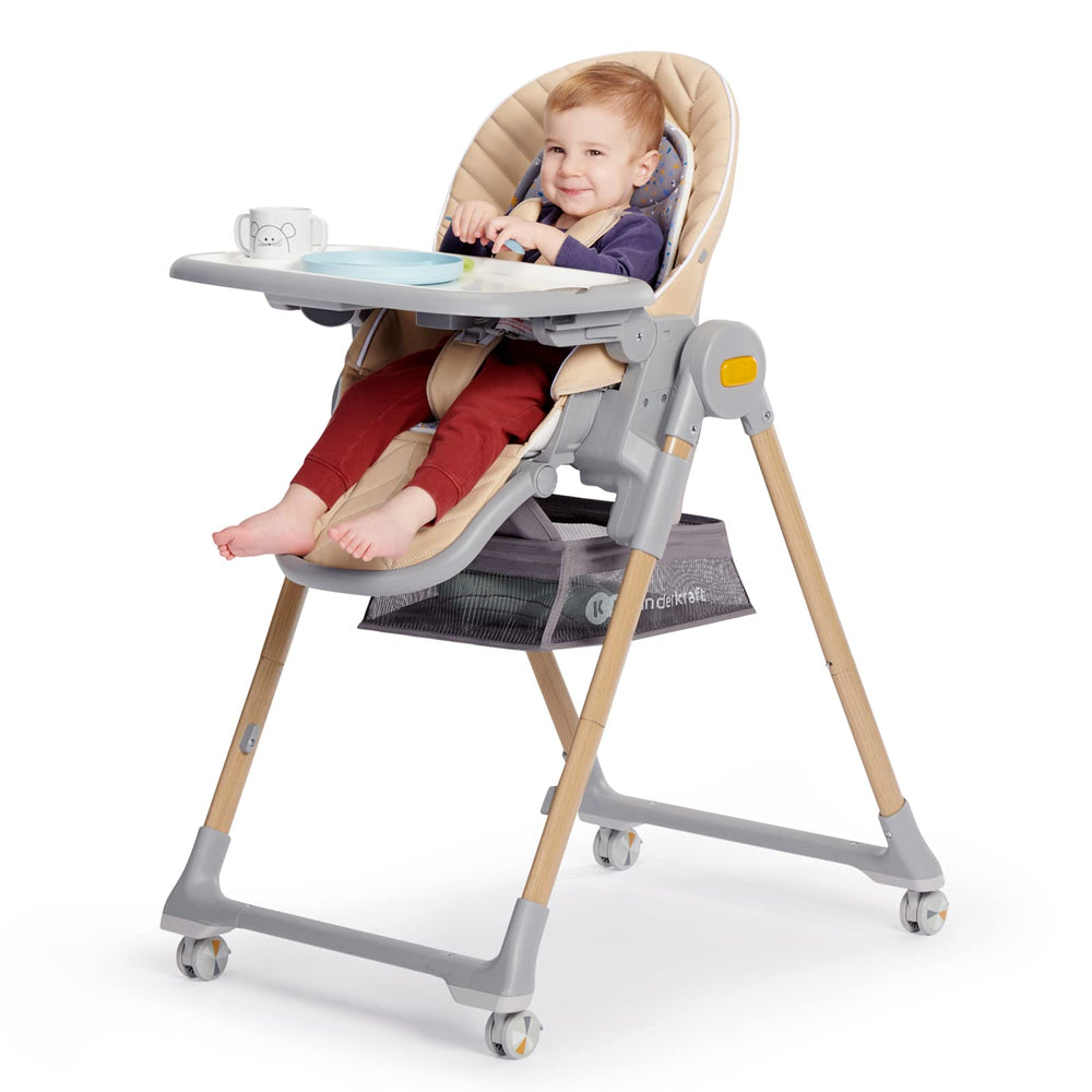 Kinderkraft LASTREE folds flat for simple home storage