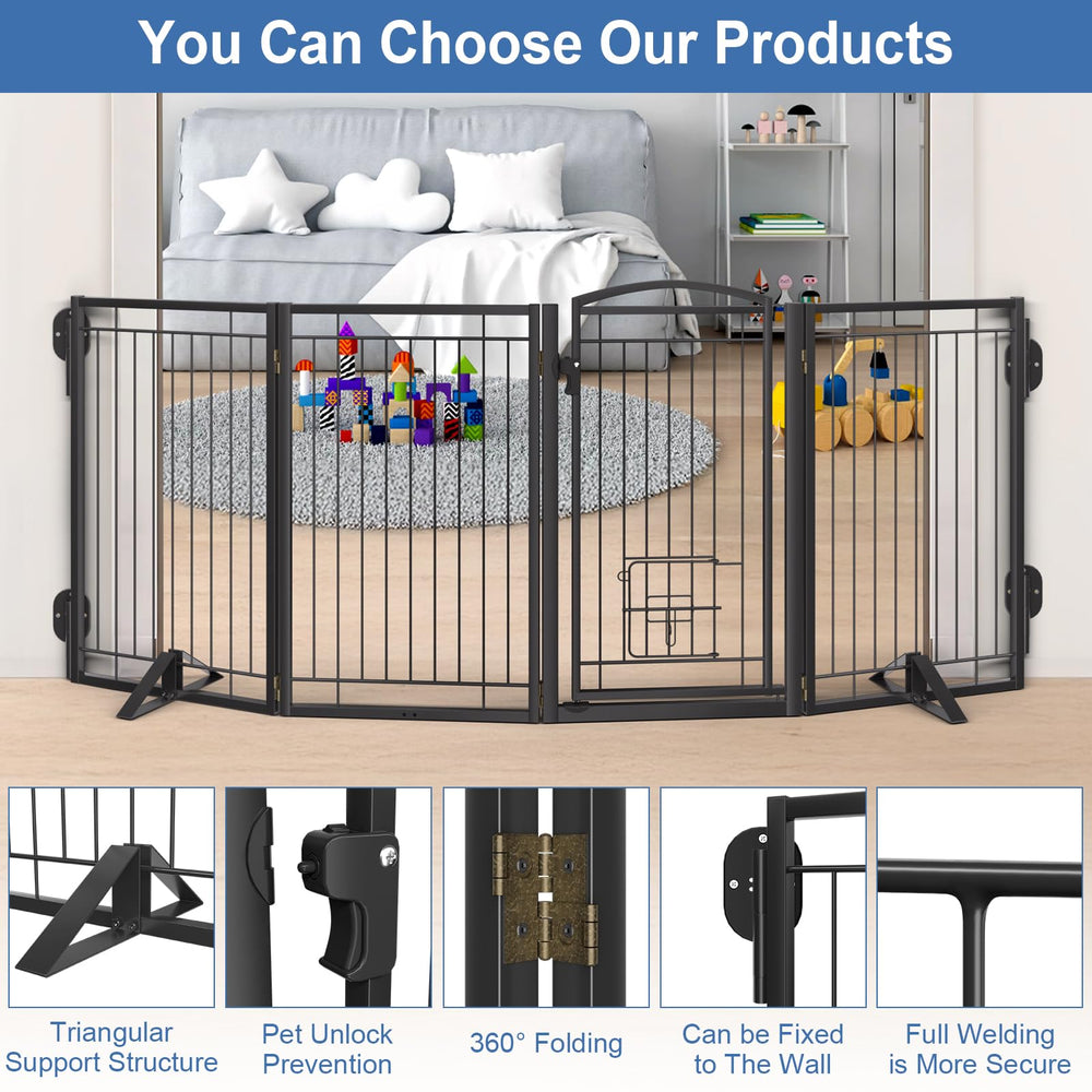 Klarana cat door 7.9x7.1 inches allows independent cat access
