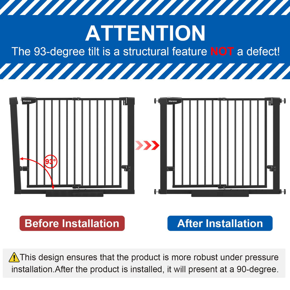 Klarana no-drill design suits renters seeking a safe barrier.