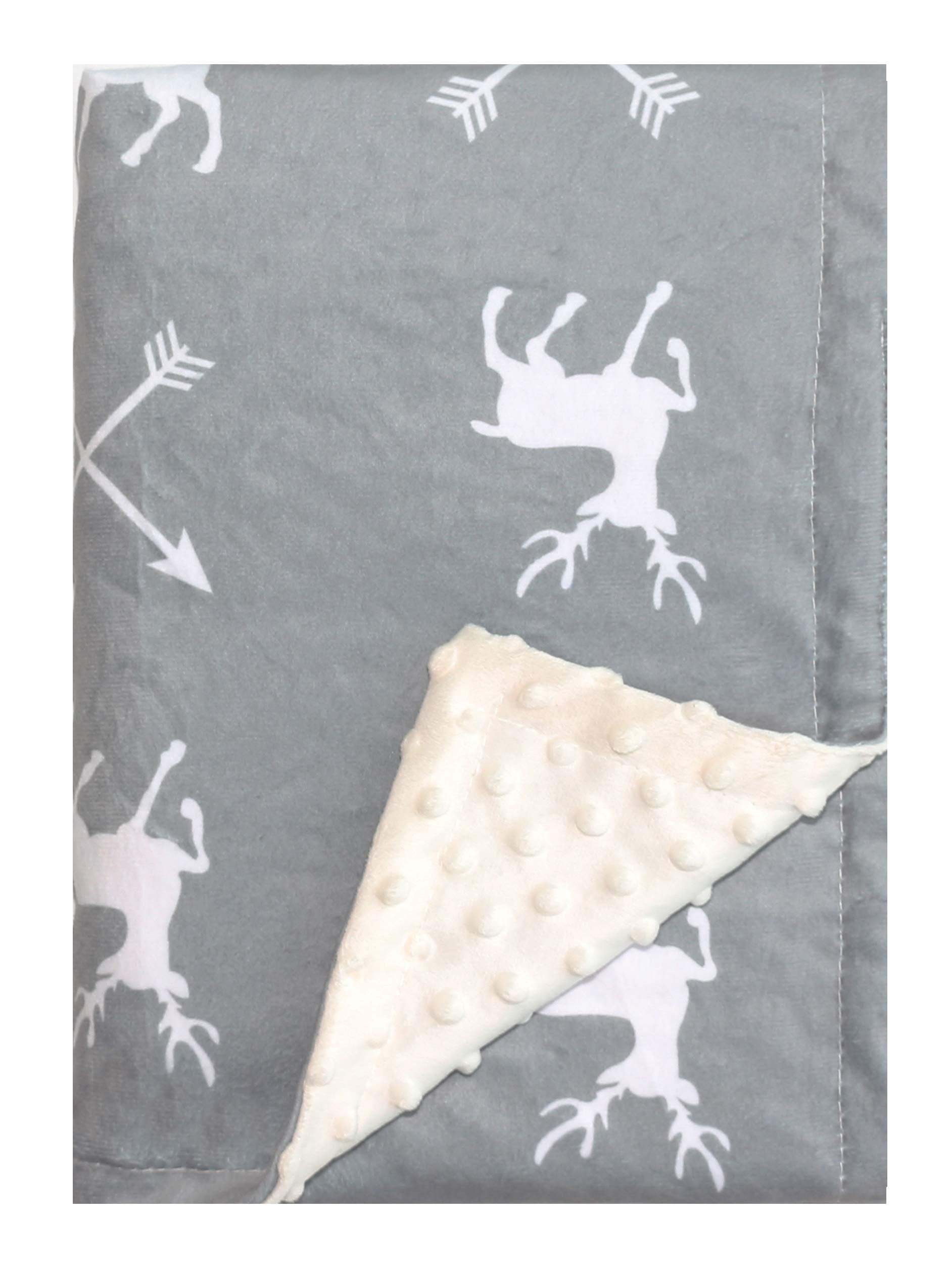Kleitung Soft Plush Deer Blanket folded showing cozy texture and warmth for baby
