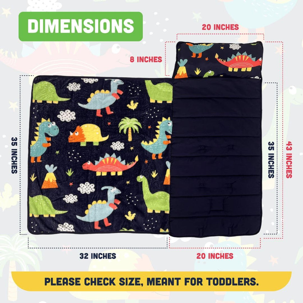 Klevly Toddler Nap Mat soft fabric close-up—breathable comfort for rest.