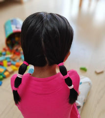 KLEYAO colorful collection hair ties showing vibrant colors for quick outfit matches and fun hairstyles.