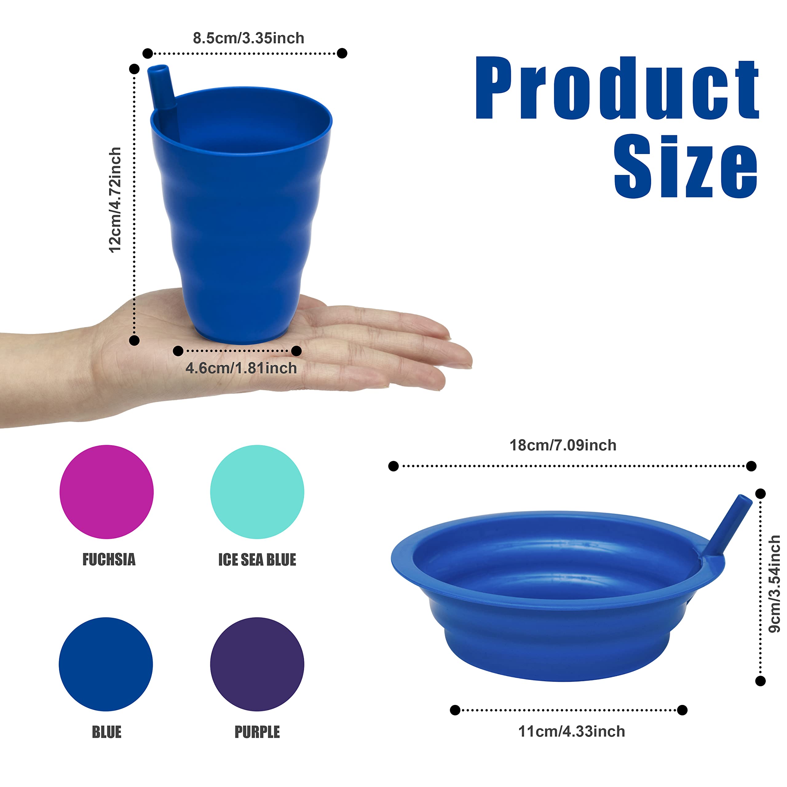 Klickpick Home kids cups with straws ready for sip-and-go hydration.