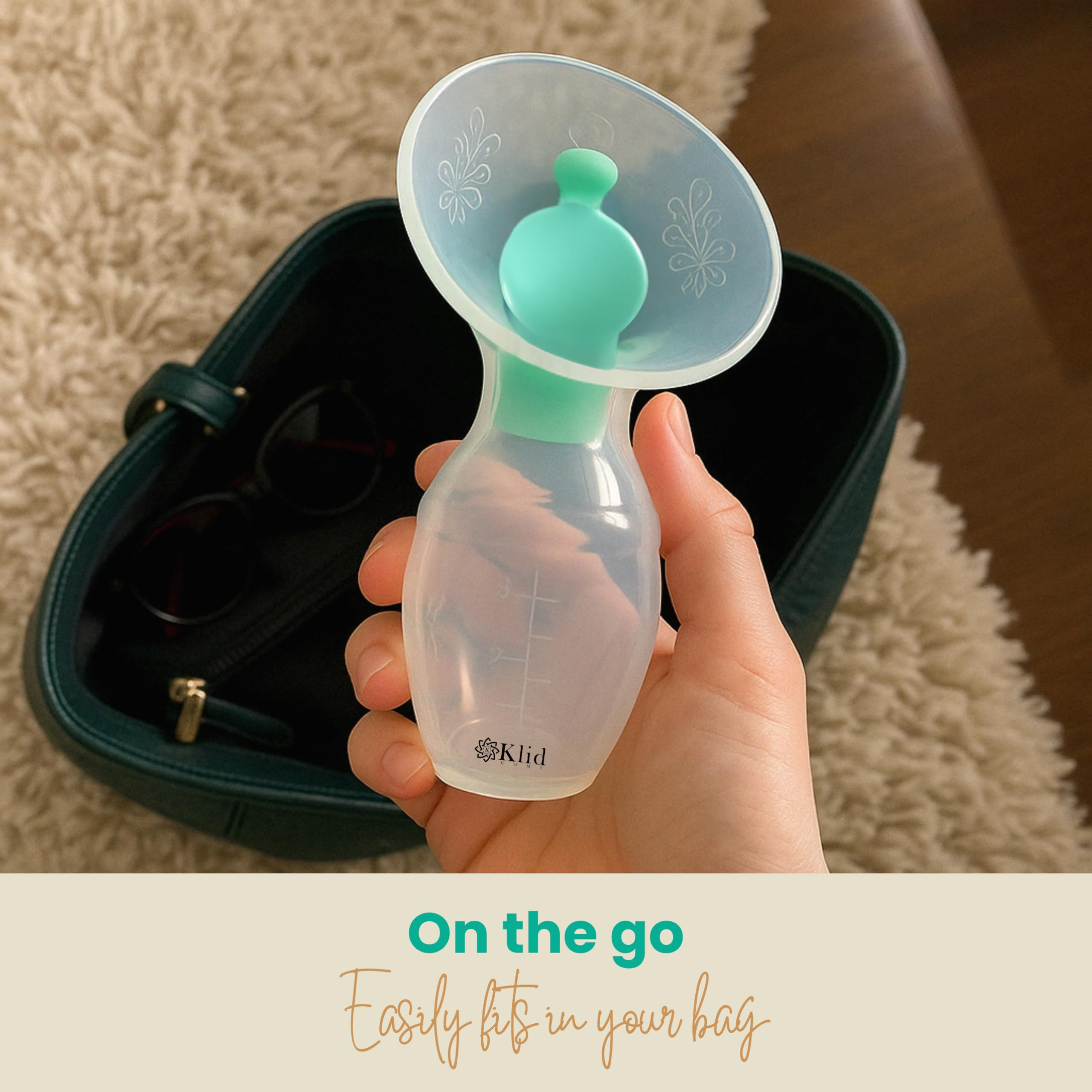 Klid Home easy-clean, detachable one-piece silicone ensures quick sanitizing between sessions.