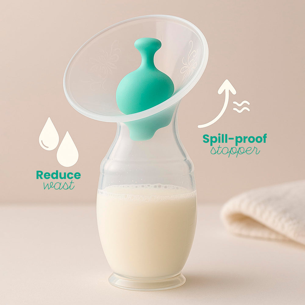 Klid Home leak-proof stopper and lid protect milk during storage and transport.