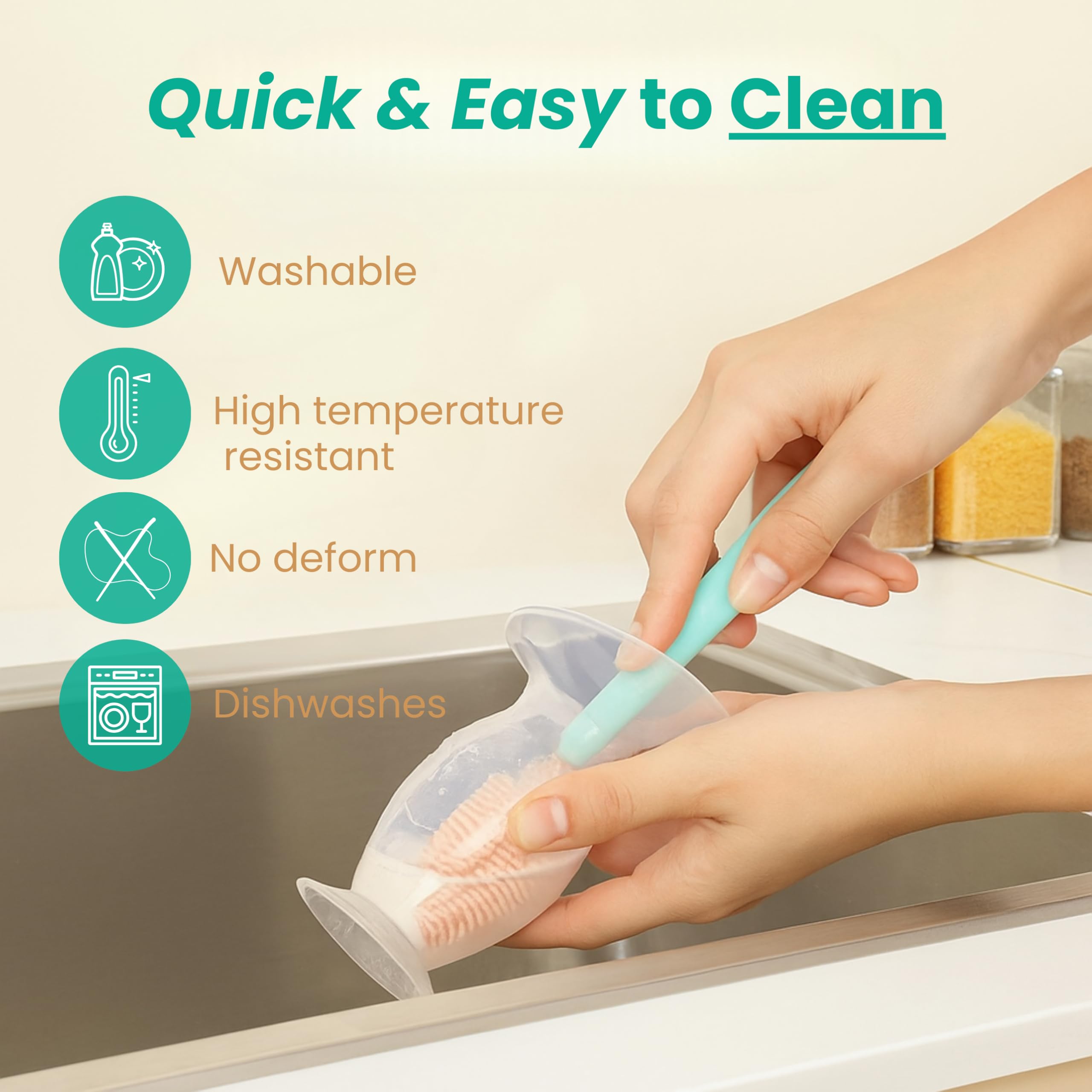 Klid Home portable design is silent and travel-ready for discreet milk collection anywhere.
