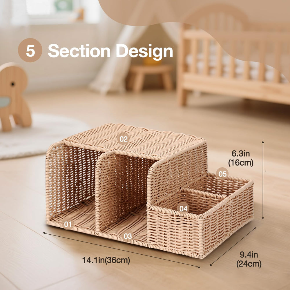 Klippehop Diaper Caddy Dimensions 36x16x24cm fit most changing tables