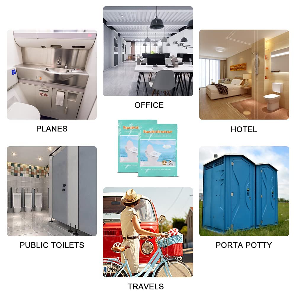 KLOLKUTTA barrier protects against public restroom surfaces during use.