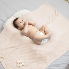 Kloovete 36x40 inch baby blanket size displayed for versatile swaddling.