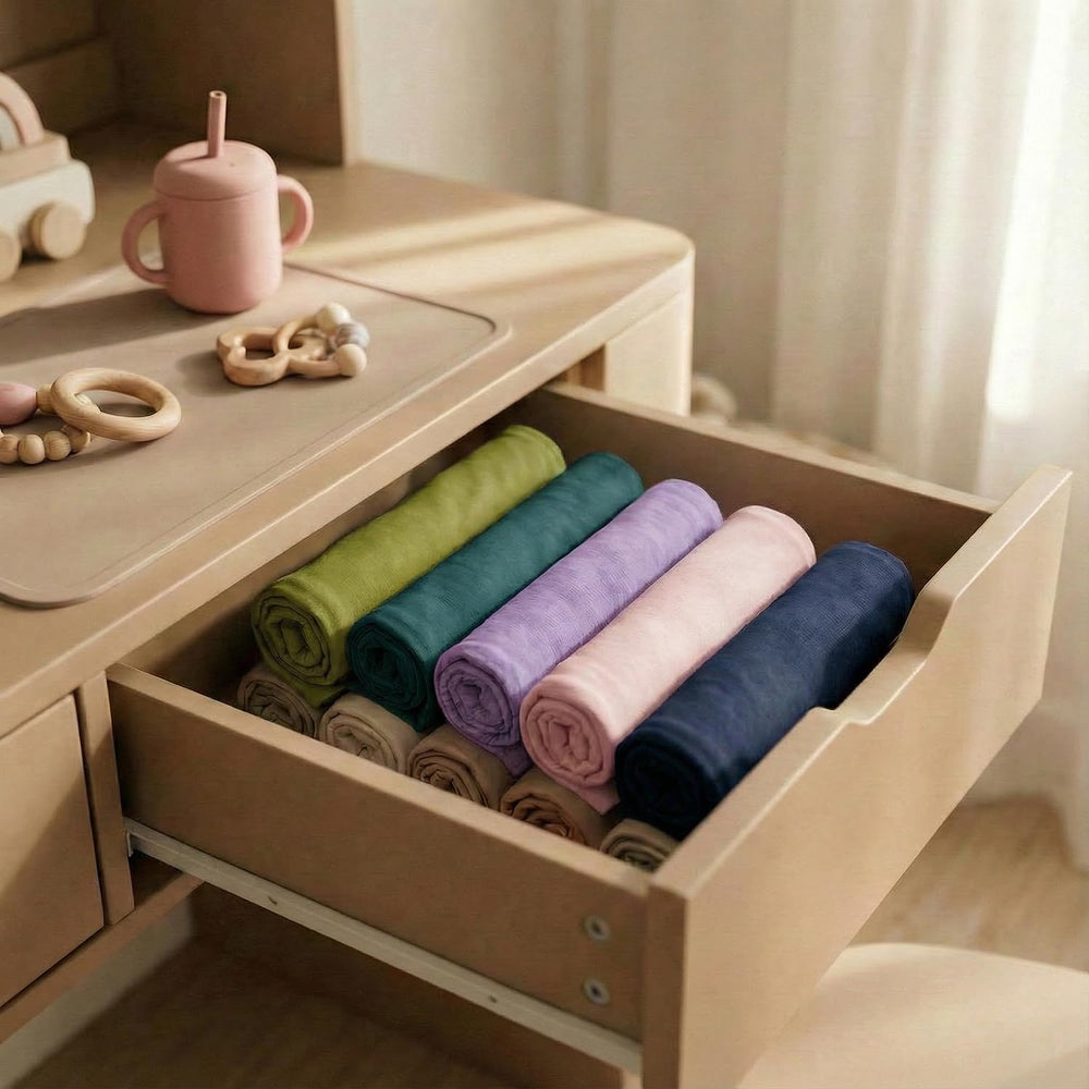 Kloovete blanket measures 47x47 inches for easy wrapping and coverage