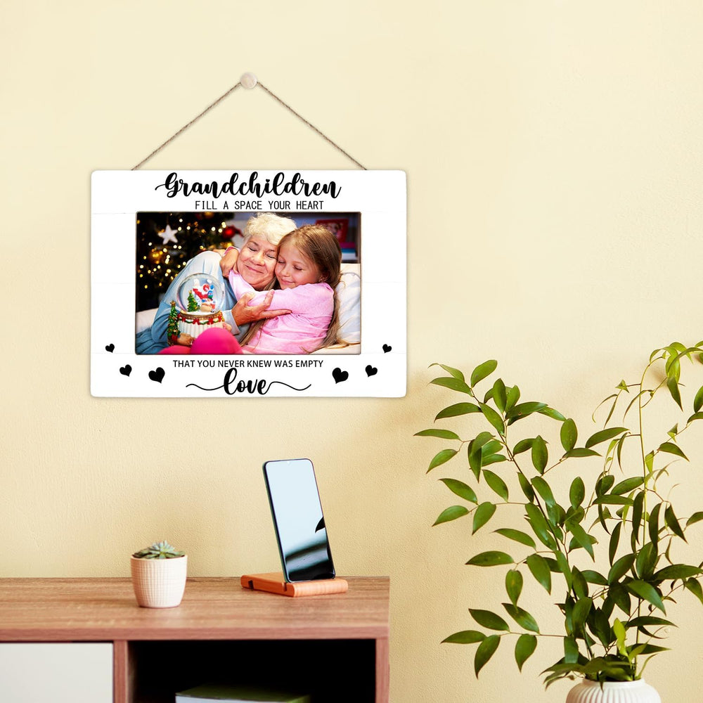 KLYTINK grandchildren frame used as a birthday gift idea celebrating family moments.