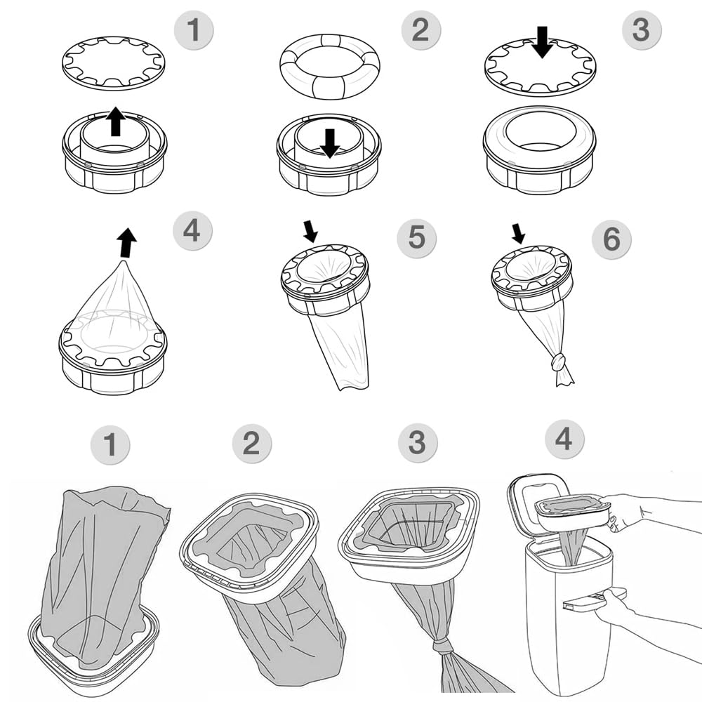 KMKMVV easy-assembly refill with included manual for quick setup.