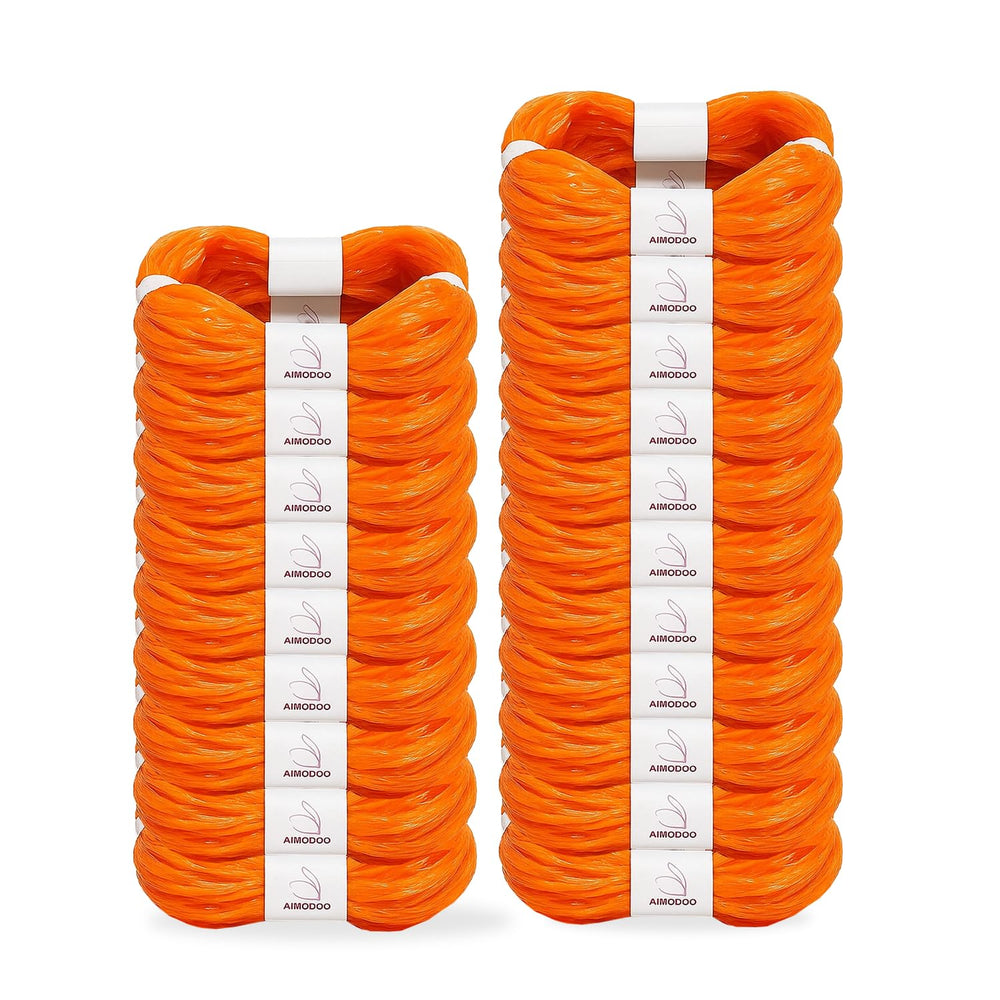 KMKMVV pack20 diaper-pail-refill-bags-orange ready for quick diaper changes with high-capacity use.